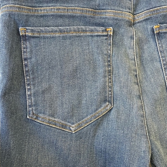 NYDJ Super Skinny Ankle Pull-On Jeans in Clean Vista Clean Vista LG Size L - Picture 8 of 9